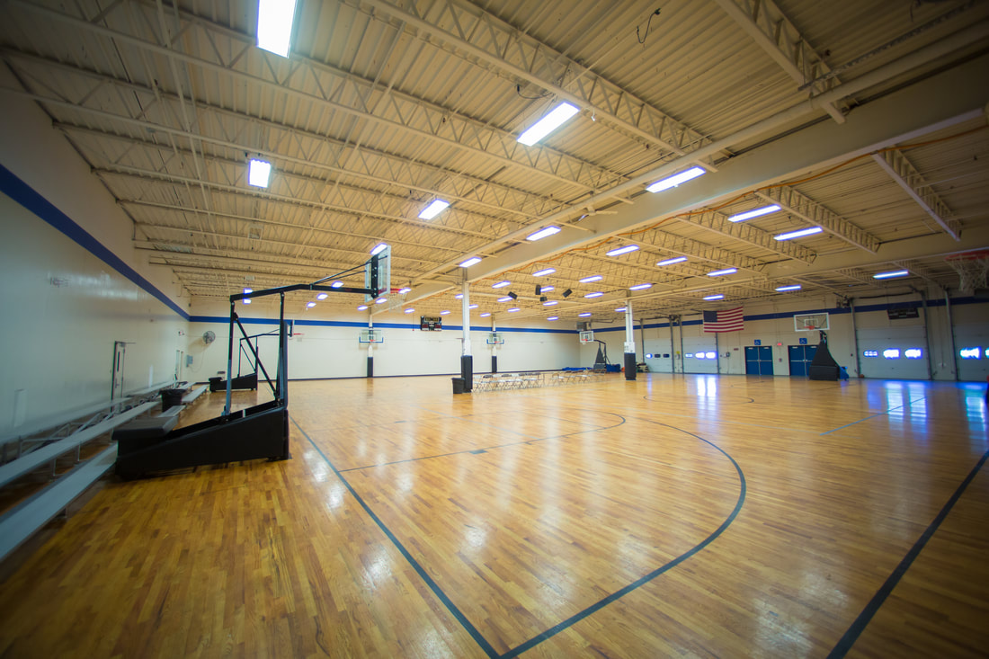 Indoor Basketball Courts at Nomads Adventure Quest