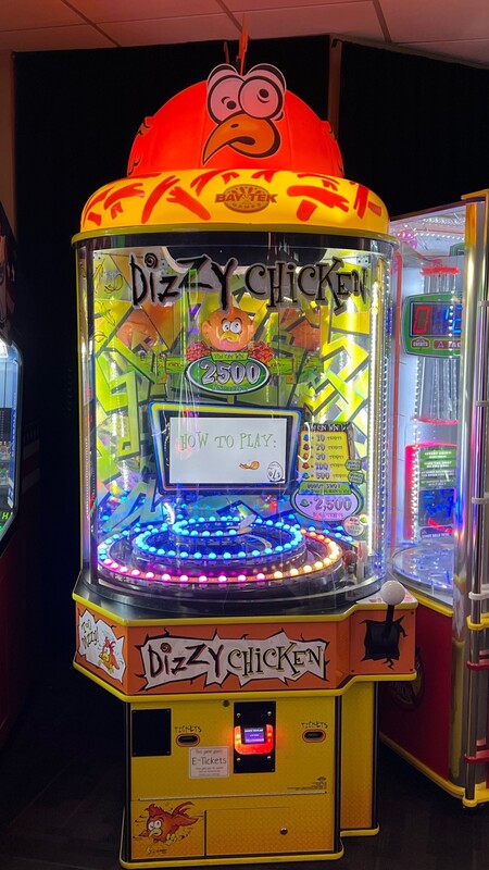 Dizzy Chicken Arcade Game at Nomads Adventure Quest