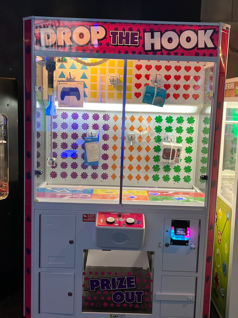 Drop the Hook Arcade Game at Nomads Adventure Quest