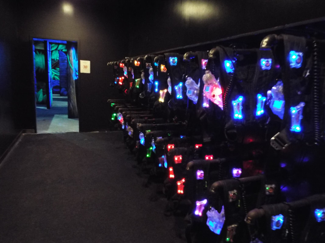 Laser Tag Equipment at Nomads Adventure Quest