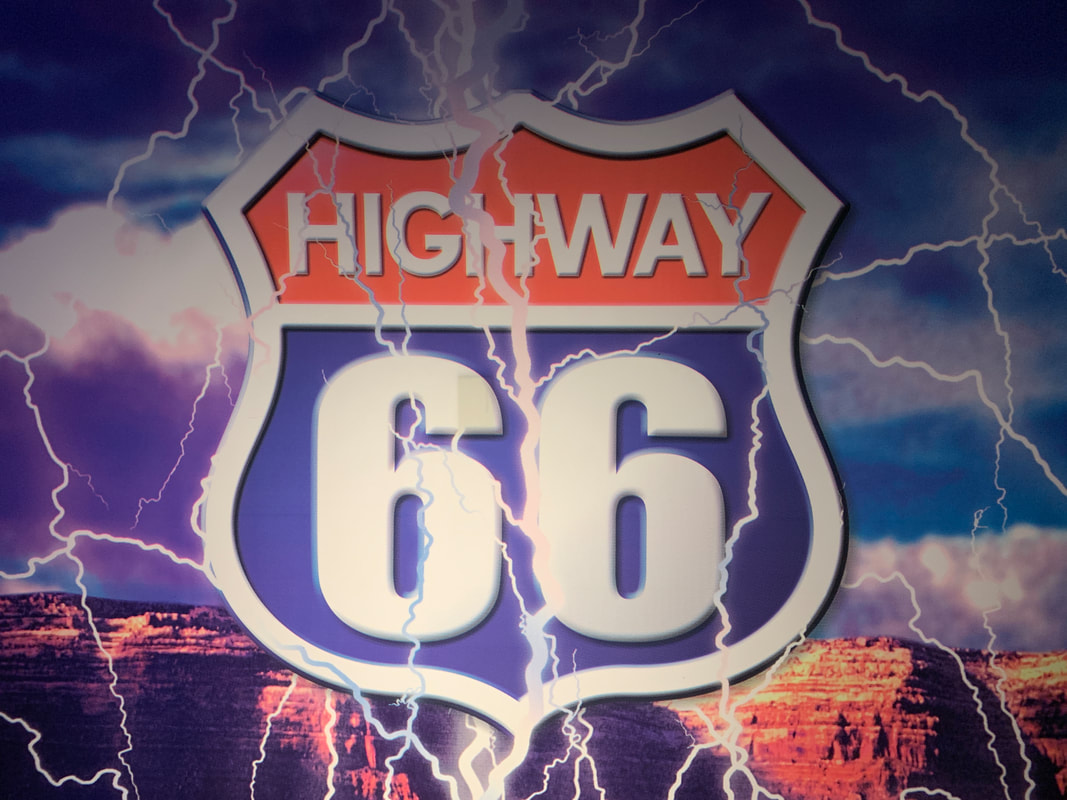 Highway 66 Bowling Logo
